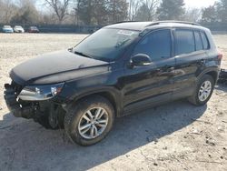 Salvage cars for sale at Madisonville, TN auction: 2017 Volkswagen Tiguan S