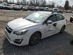 Subaru Impreza salvage cars for sale: 2015 Subaru Impreza Sport