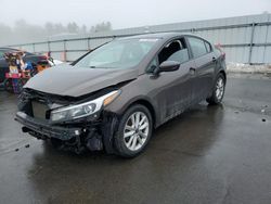 Salvage cars for sale at auction: 2017 KIA Forte LX