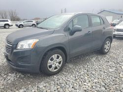 Salvage cars for sale at Barberton, OH auction: 2016 Chevrolet Trax LS