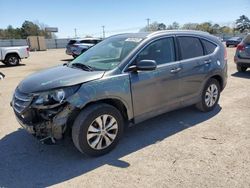 Salvage cars for sale at Newton, AL auction: 2012 Honda CR-V EXL