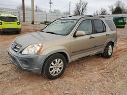 2005 Honda CR-V EX en venta en Oklahoma City, OK