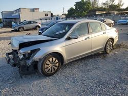 Salvage cars for sale at Opa Locka, FL auction: 2010 Honda Accord LX