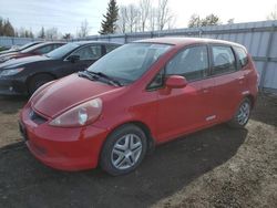 Salvage cars for sale at Bowmanville, ON auction: 2008 Honda FIT