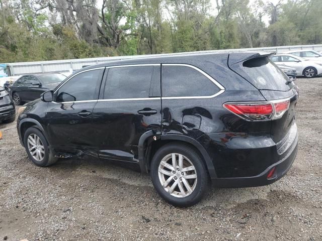 2015 Toyota Highlander LE