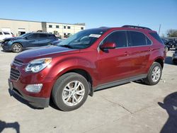 Salvage cars for sale at Wilmer, TX auction: 2017 Chevrolet Equinox LT