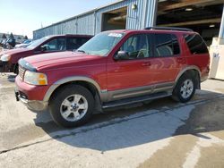 Salvage cars for sale at Eldridge, IA auction: 2003 Ford Explorer Eddie Bauer