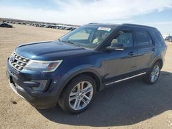 Salvage cars for sale at Greenwood, NE auction: 2017 Ford Explorer XLT