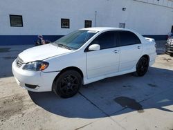 Salvage cars for sale at Farr West, UT auction: 2004 Toyota Corolla CE