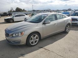 Salvage cars for sale at Nampa, ID auction: 2015 Volvo S60 PREMIER+