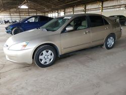 Salvage cars for sale at Phoenix, AZ auction: 2005 Honda Accord LX