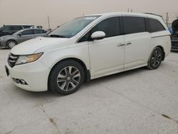 Salvage cars for sale at Haslet, TX auction: 2015 Honda Odyssey Touring