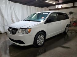 Salvage cars for sale at Ebensburg, PA auction: 2018 Dodge Grand Caravan SE