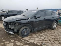 Salvage cars for sale at Woodhaven, MI auction: 2020 Chevrolet Blazer 1LT