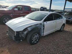 Salvage cars for sale at Phoenix, AZ auction: 2017 Ford Fusion SE Hybrid