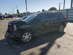 GMC salvage cars for sale: 2017 GMC Terrain SLE