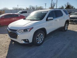 Salvage cars for sale at Oklahoma City, OK auction: 2019 Chevrolet Traverse LT