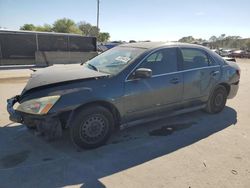 Salvage cars for sale at Orlando, FL auction: 2005 Honda Accord LX