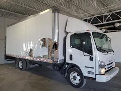 Salvage trucks for sale at Columbus, OH auction: 2021 Isuzu NPR BOX Truck