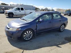 Salvage cars for sale at Martinez, CA auction: 2009 Honda Civic EX