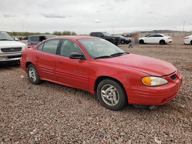 2001 Pontiac Grand AM SE1