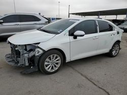 Salvage cars for sale at Anthony, TX auction: 2024 Toyota Corolla LE