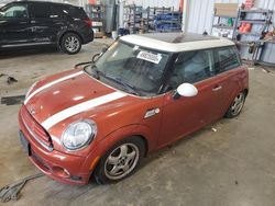 Salvage cars for sale at Mcfarland, WI auction: 2011 Mini Cooper