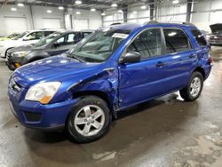 Salvage cars for sale at Ham Lake, MN auction: 2010 KIA Sportage LX