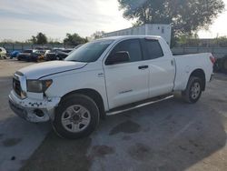 Salvage cars for sale at Orlando, FL auction: 2007 Toyota Tundra Double Cab SR5