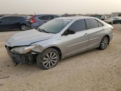 Salvage cars for sale at San Antonio, TX auction: 2017 Toyota Camry Hybrid