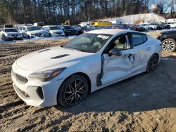 Salvage cars for sale at North Billerica, MA auction: 2022 KIA Stinger GT Line