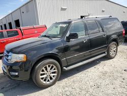 Salvage cars for sale at Jacksonville, FL auction: 2016 Ford Expedition EL Limited