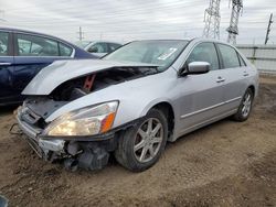 Salvage cars for sale from Copart Elgin, IL: 2004 Honda Accord EX