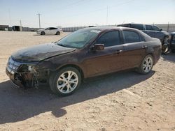 Vehiculos salvage en venta de Copart Andrews, TX: 2012 Ford Fusion SE