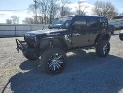 Salvage cars for sale at Gastonia, NC auction: 2012 Jeep Wrangler Unlimited Rubicon