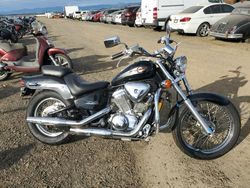 Salvage motorcycles for sale at American Canyon, CA auction: 2000 Honda VT600 CD