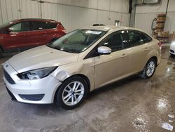 Salvage cars for sale at Franklin, WI auction: 2017 Ford Focus SE