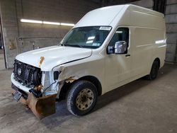 Salvage trucks for sale at Angola, NY auction: 2015 Nissan NV 2500