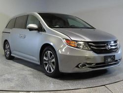 Salvage cars for sale at Wilmington, CA auction: 2016 Honda Odyssey Touring