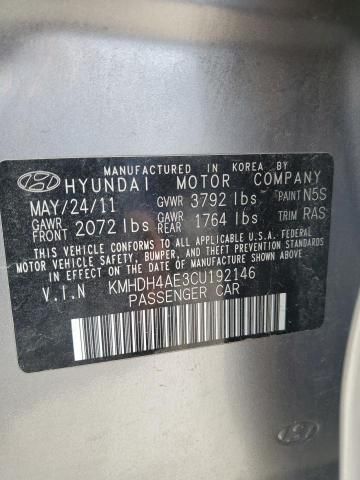 2012 Hyundai Elantra GLS