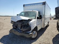 Salvage trucks for sale at Houston, TX auction: 2022 GMC Savana Cutaway G3500