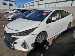 Salvage cars for sale at Albuquerque, NM auction: 2020 Toyota Prius Prime LE