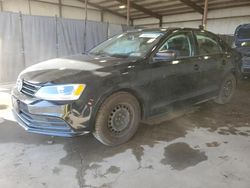 Volkswagen salvage cars for sale: 2015 Volkswagen Jetta Base