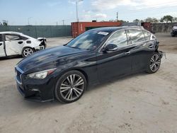 Carros salvage sin ofertas aún a la venta en subasta: 2021 Infiniti Q50 Sensory