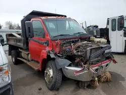 Salvage trucks for sale at Ham Lake, MN auction: 2005 Chevrolet C4500 C4C042