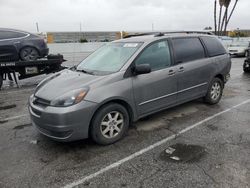 Carros salvage sin ofertas aún a la venta en subasta: 2004 Toyota Sienna CE