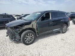 Salvage cars for sale at Taylor, TX auction: 2015 Infiniti QX60