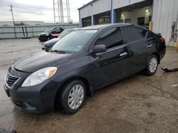 Salvage cars for sale at Chicago Heights, IL auction: 2014 Nissan Versa S