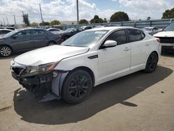 Salvage cars for sale at Miami, FL auction: 2013 KIA Optima EX