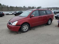 Salvage cars for sale at Windham, ME auction: 2012 KIA Sedona LX